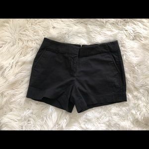 J.Crew Black Shorts. Size 2.